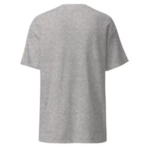 T-shirt Afterglow Grey de NOWFIELD vu de dos.