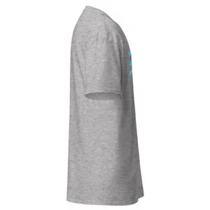 T-shirt Afterglow Grey de NOWFIELD vu de profil droit.