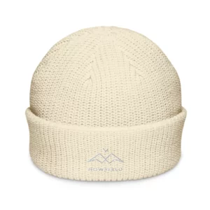 Bonnet NOWFIELD coloris écru vu de face.