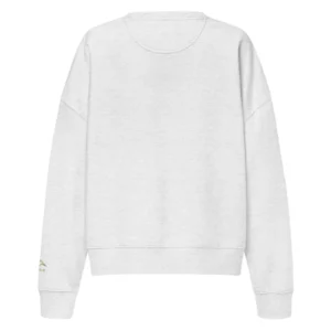 Sweat Lifestyle Outdoor Heather Grey de NOWFIELD vu de dos.