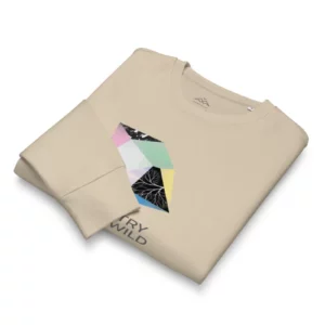 Sweat Geometry of the Wild de NOWFIELD présenté plié.